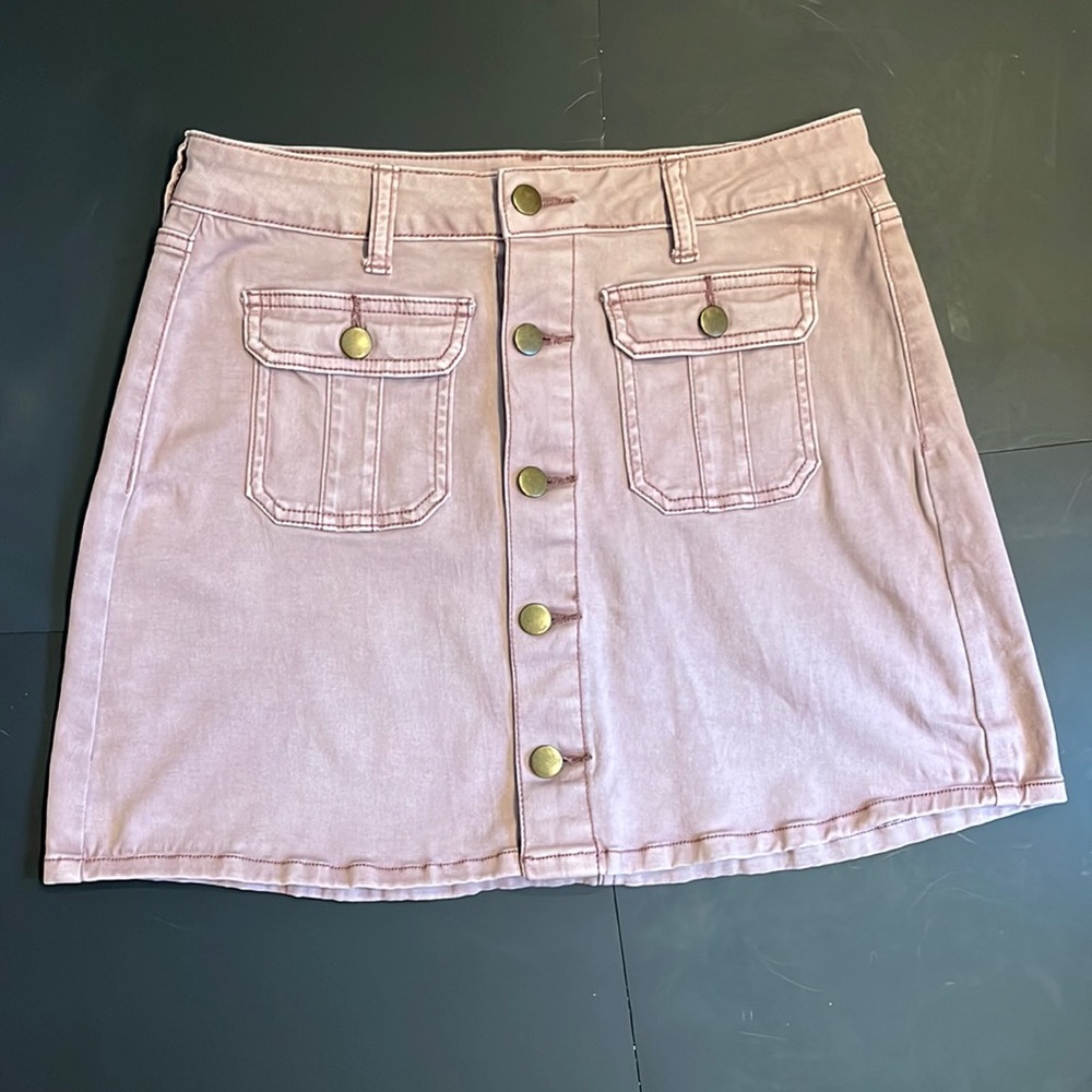 Small Altar’d State Button-Up Skirt